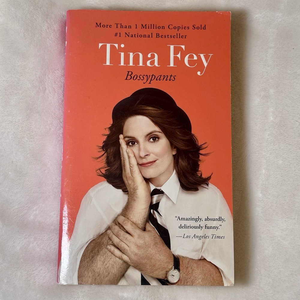 Bossypants by Tina Fey Paperback Memoir #1 National Bestseller BookTok Read